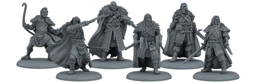 A Song of Ice and Fire : Tabletop Miniatures Game - Nights Watch Heroes #1